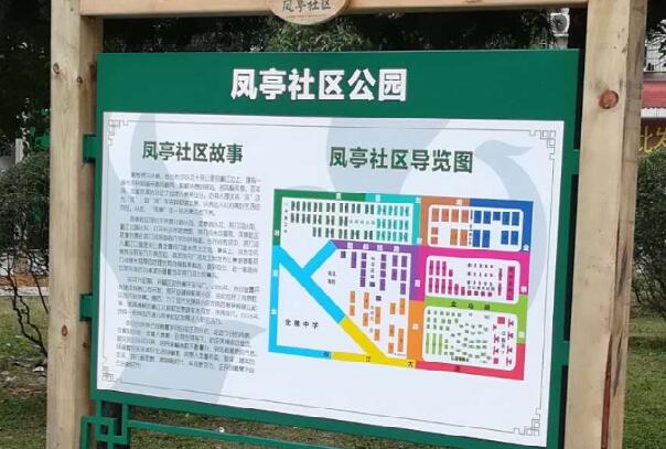 開福區鳳亭社區宣傳欄